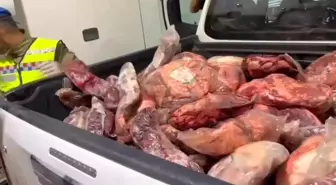 Şanlıurfa'da Kaçak Ürünlere Büyük Darbe: Bir Buçuk Ton Bozulmuş Et Ele Geçirildi