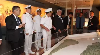 Japonya Savunma Bakanı Nakatani Gen, İstanbul Tersanesi'ni Ziyaret Etti