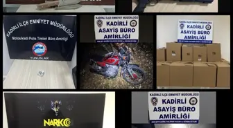 Osmaniye'de Narkotik Uygulamalarında 4 Kişi Tutuklandı