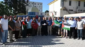 Gazze İçin Dayanışma Çadırı Kadirli'de Kuruldu