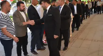 Kahramankazan'da bayramlaşma töreni düzenlendi