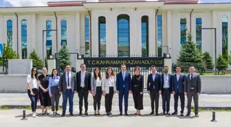 Kahramankazan'da Hakim ve Savcılara Veda Töreni