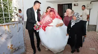 Engelli Hatice Alkan'ın Gelinlik Hayali Gerçekleşti