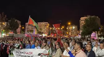 Kahramanmaraş'ta Gazze İçin Destek Yürüyüşü Düzenlendi