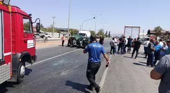 Kahramanmaraş'ta Otomobil ile Kamyonet Çarpıştı: 1 Yaralı