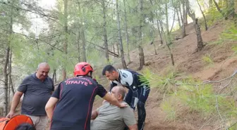 Kahramanmaraş'ta Ormanda Kırılan Ayaklar İtfaiye Ekiplerince Kurtarıldı