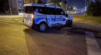 Kahramanmaraş'ta Polis Aracı ile Otomobil Çarpıştı: 5 Yaralı