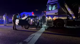 Kahramanmaraş'ta Tır ile Otomobil Çarpıştı: 3 Ölü