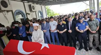 Polis Memuru Fedai Can Son Yolculuğuna Uğurlandı