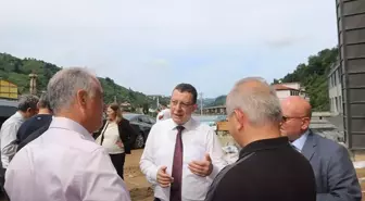 Kamu Hastaneleri Genel Müdürü Hakan Usta, Rize'de ziyaretlerde bulundu