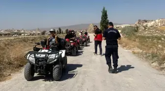 Kapadokya'da Kaçak ATV Turlarına 67 Cezalı Denetim