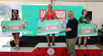 Bafra'da Ödüllü Dağ Koşusu Düzenlendi