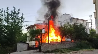 Safranbolu'da Müstakil Evde Yangın Çıktı