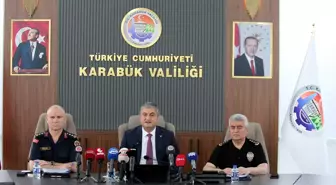 Karabük'te Asayiş ve Güvenlik Değerlendirme Toplantısı Yapıldı