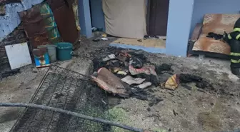 Karabük'te Müstakil Evde Yangın Çıktı