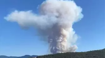 Karabük'te Orman Yangını Çıkmış Durumda