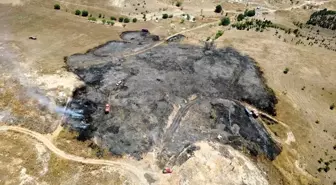 Safranbolu'da Otluk Alanda Yangın Söndürüldü