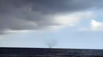 Samsun Alaçam'da Denizde Hortum Oluştu