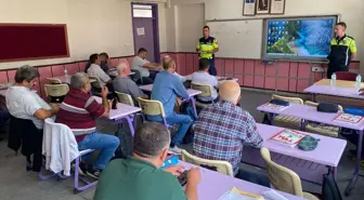 Kargı'da Okul Servis Sürücülerine Eğitim Verildi