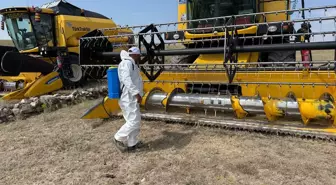 Kars'ta Biçerdöverler Dezenfekte Ediliyor