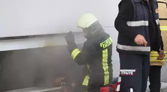 Kars'ta Patlama ve Yangın: 1 Kişi Fenalaştı