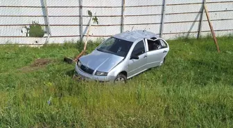 Sarıkamış'ta Otomobil Şarampole Devrildi: 5 Yaralı