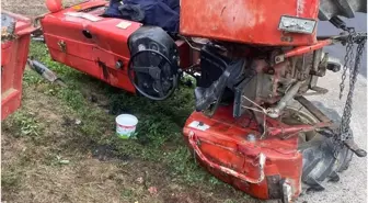 Kastamonu'da Devrilen Traktörün Sürücüsü Ağır Yaralandı