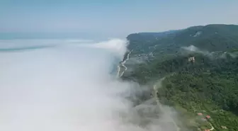 Kastamonu'nun Abana İlçesinde Sis Görüntülendi