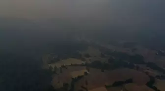 Kastamonu-Karabük Sınırındaki Orman Yangınlarına Müdahale Devam Ediyor