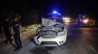 Kastamonu’da Otobüs ve Cip 3 İneğe Çarptı