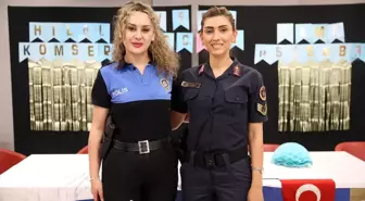 Özel Gereksinimli Bireylerden Tayin Olan Astsubay ve Polis Memuruna Duygusal Veda