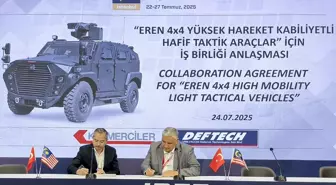 Katmerciler ve DEFTECH Arasında EREN 4X4 İçin İşbirliği Anlaşması İmzalandı