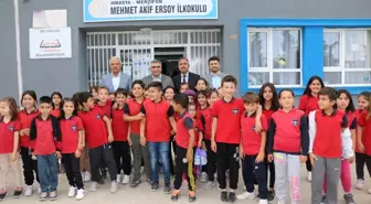 Kaymakam Karaaslan, okul ziyaretlerini sürdürüyor
