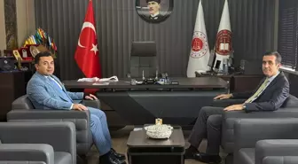 Bozyazı Kaymakamı, Anamur Cumhuriyet Başsavcısını Ziyaret Etti
