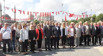 Kayseri'de CHP'nin 102. kuruluş yıl dönümü kutlandı