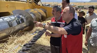 Kayseri'de Hububat Hasadı Denetimleri Sürüyor