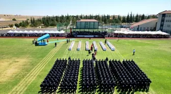 Kayseri'de 312 Polis Adayının Mezuniyet Töreni Düzenlendi