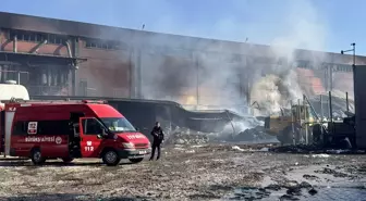 Kayseri'de Keçe Fabrikasında Yangın Kontrol Altına Alındı