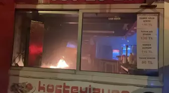 Kayseri'de Köftecinin Ocağında Unutulan Köz Yangına Neden Oldu