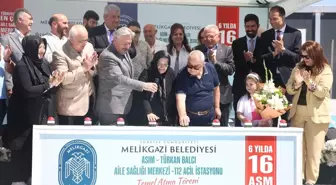 Melikgazi'de Aile Sağlığı Merkezi ve Acil İstasyonu Temel Atma Töreni