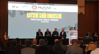 Kayseri Şehir Endeksleri Projesi Protokolü İmzalandı