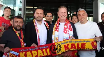 Kayserispor'un Yeni Teknik Direktörü Markus Gisdol Kayseri'ye Geldi