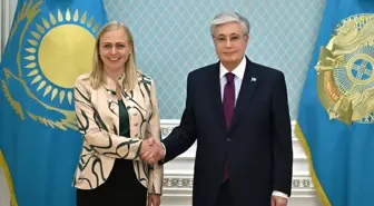 Kazakistan Cumhurbaşkanı Tokayev, AGİT Dönem Başkanı Valtonen'i Kabul Etti