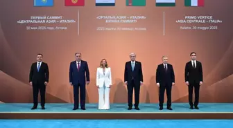 Birinci İtalya-Orta Asya Zirvesi Astana'da Gerçekleşti
