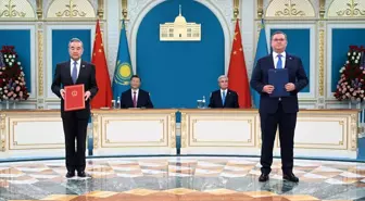 Kazakistan ve Çin Arasında Tarihi İşbirliği Anlaşmaları İmzalandı
