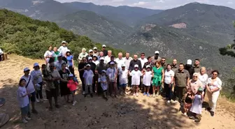Kazdağları'nda 'Baba-Çocuk Doğa Kampı' düzenlendi