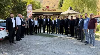 AK Parti İlçe Başkanları Toplantısı Keban'da Gerçekleşti