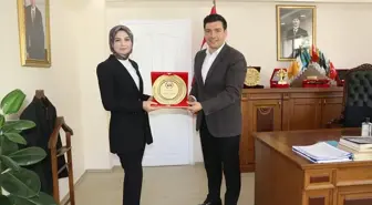 Yargı Mensuplarından Kaymakam Atalık'a Veda Ziyareti