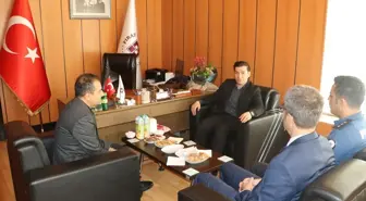 Keban Kaymakamı Furkan Atalık Fırat Üniversitesi'ni Ziyaret Etti