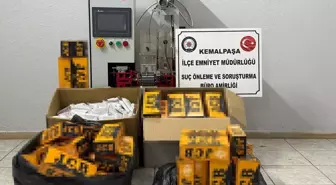 Kemalpaşa'da Kaçakçılık Operasyonunda 4 Şüpheli Gözaltına Alındı
